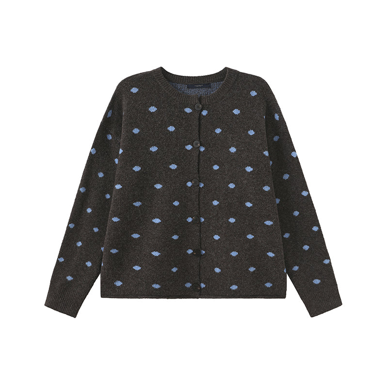 Luxzuz Zanny Cardigan - Choco Lux
