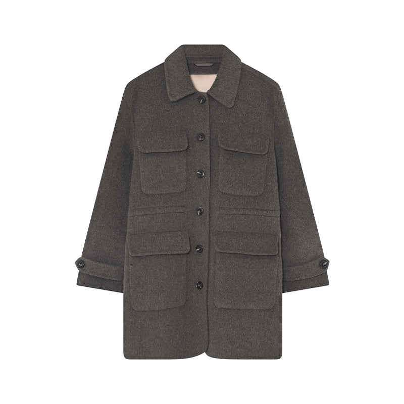 Gustav Dicte Frakke - Choco Brown