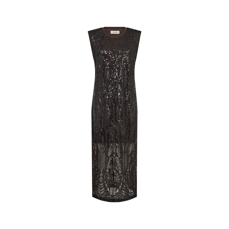 Mos Mosh MMAran Harli Sequins Kjole - Delicioso