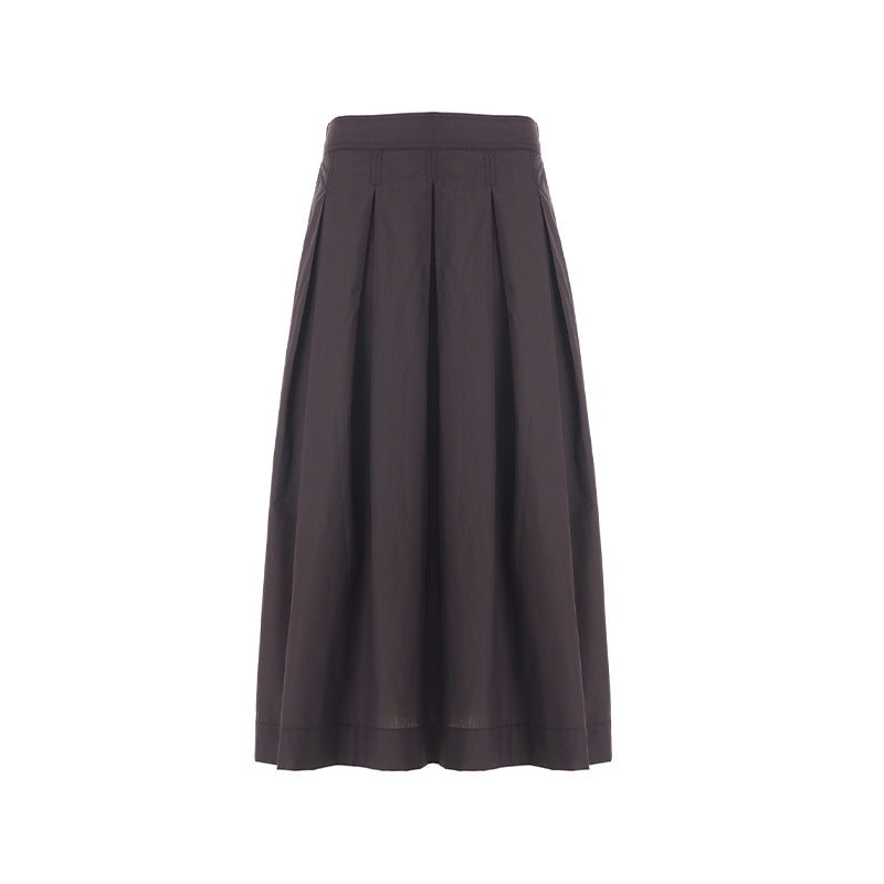Luxzuz Jansine Nederdel - Chocolate Plum