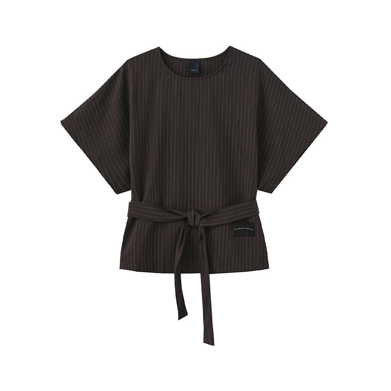 Luxzuz Zenta Bluse - Coffee Bean