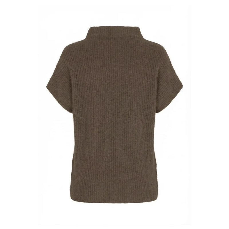 Btf-Cph Raccoon Pullover Strik - Dark Brown