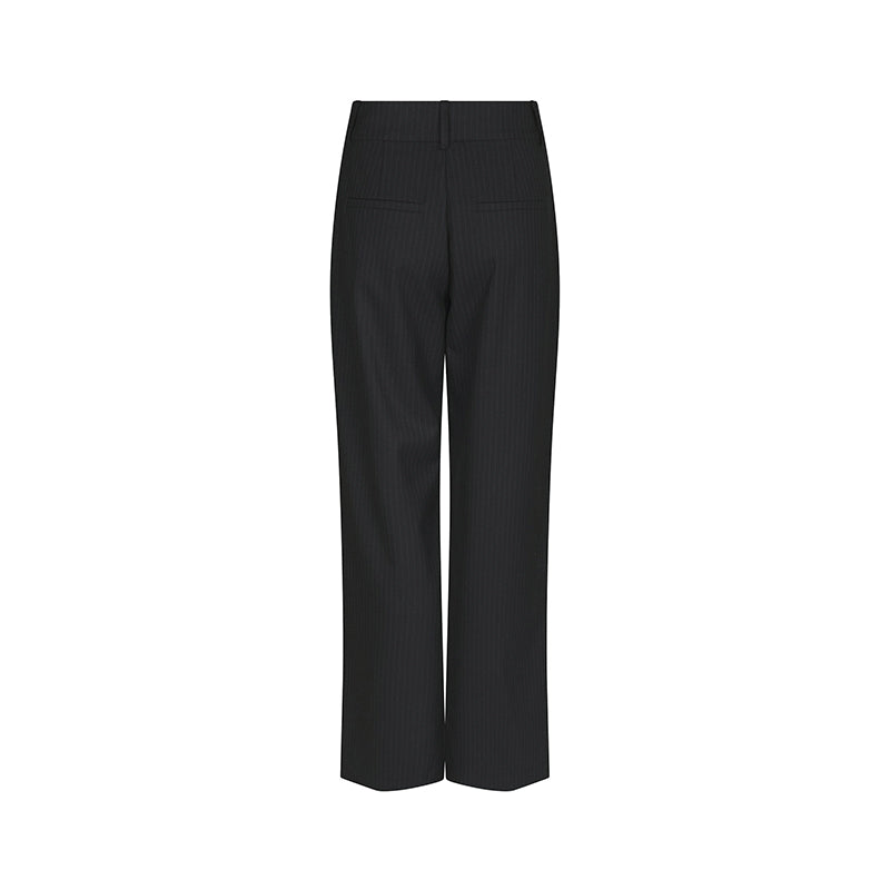Neo Noir Nathalie Slim Pinstripe Bukser - Dark Navy