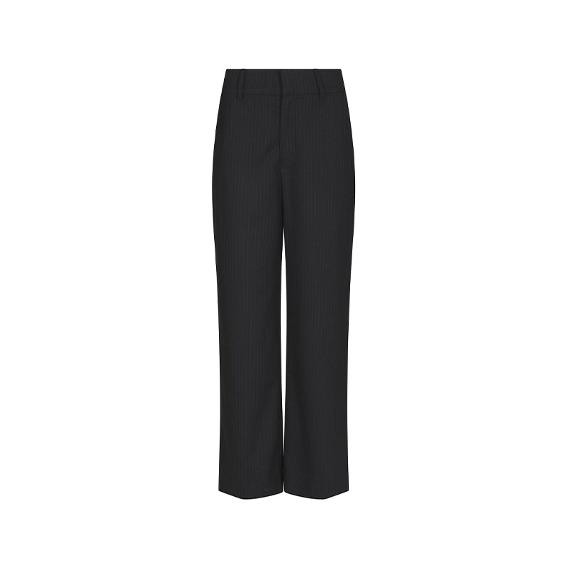 Neo Noir Nathalie Slim Pinstripe Bukser - Dark Navy