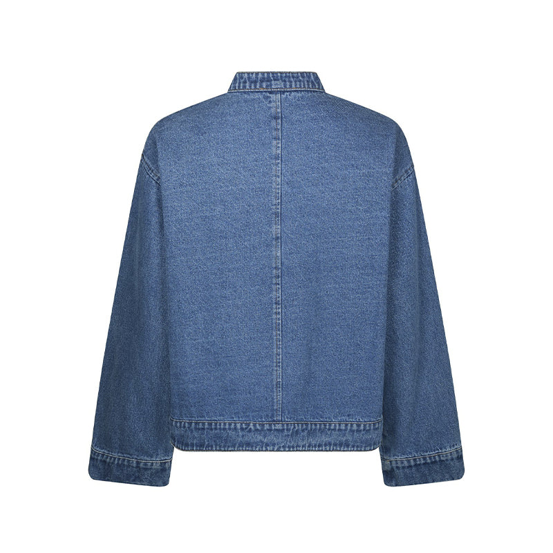 Neo Noir Caline Denim Jakke - Blue Denim