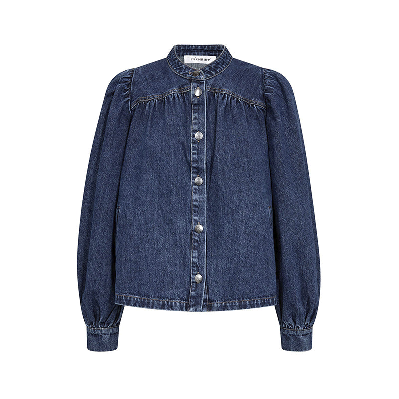 Co'couture Denice LS Denim Skjorte - Used Denim