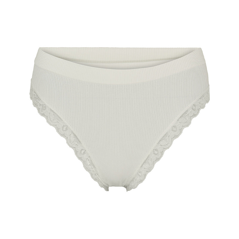 Tim & Simonsen Feline Rib Trusser - Ivory