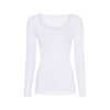 Tim & Simonsen Frida Langærmet Bluse - Bianco