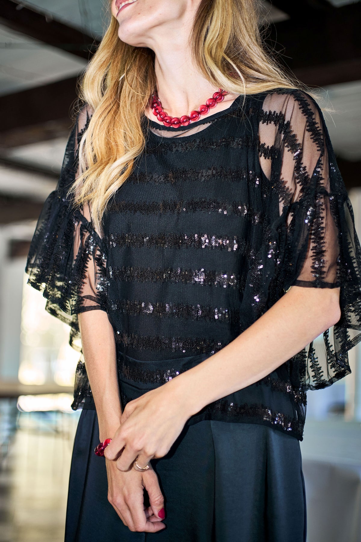 Black Colour BCLilliana Bluse - Black