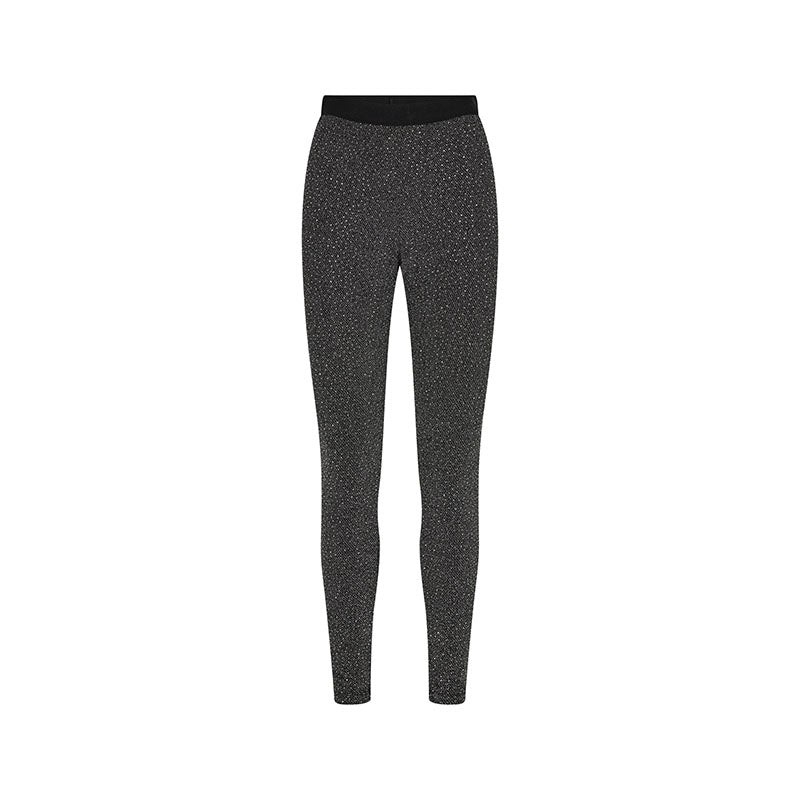 Haute L'amitie Rock Glitter Leggings - Black