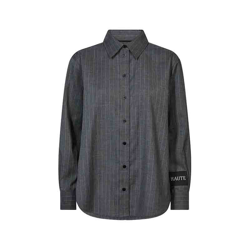 Haute L'amitie Tailor Pin Skjorte - Antracit