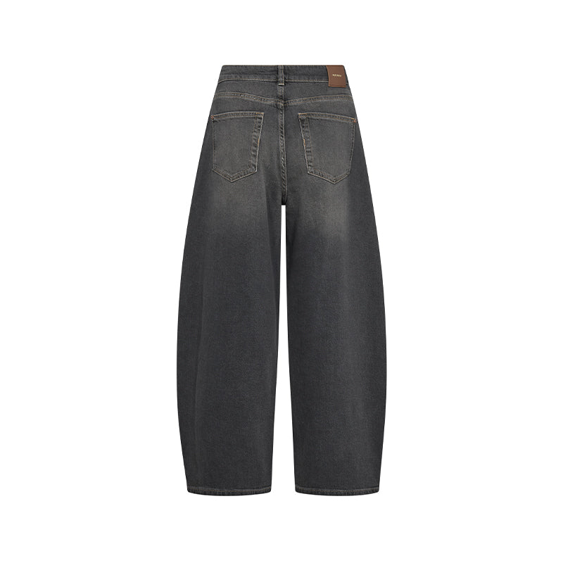 Mos Mosh Cindy Draciel Barrel Jeans - Grey