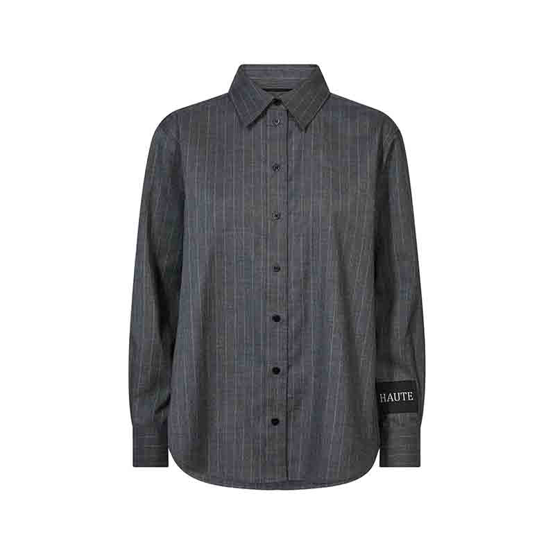 Haute L'amitie Tailor Pin Skjorte - Antracit