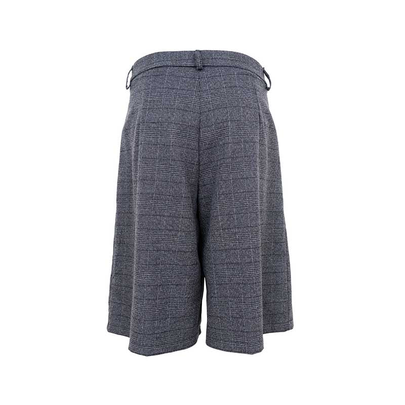 Black Colour BCLuciano Pleated Jorts - Dk Grey