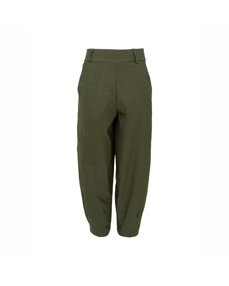 Black Colour Beverly Barrel bukser - DK Army