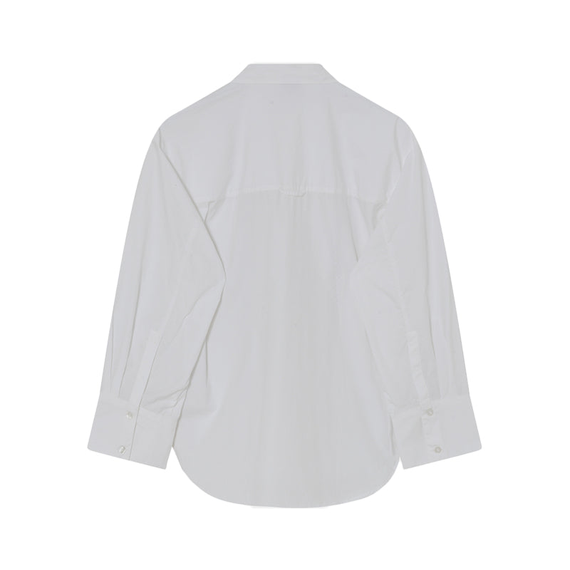 2NDDAY Rordas Crispy Poplin Skjorte - Brilliant White
