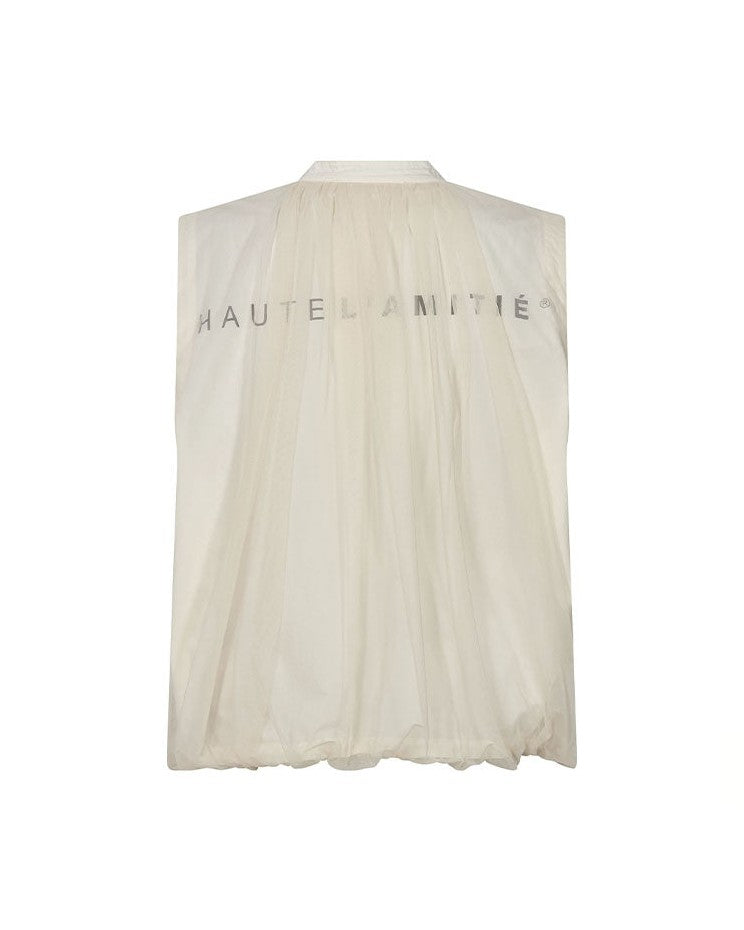 Haute L'amitie Ballet Logo Tech Vest - Almond