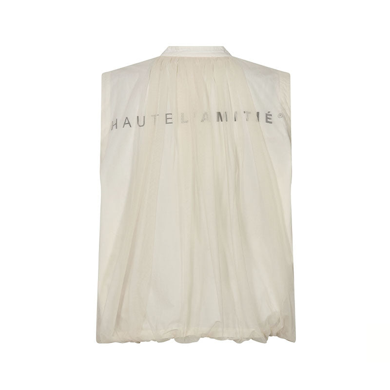Haute L'amitie Ballet Logo Tech Vest - Almond