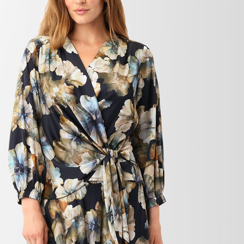 Karmamia Elena Bluse - Maxi Floral