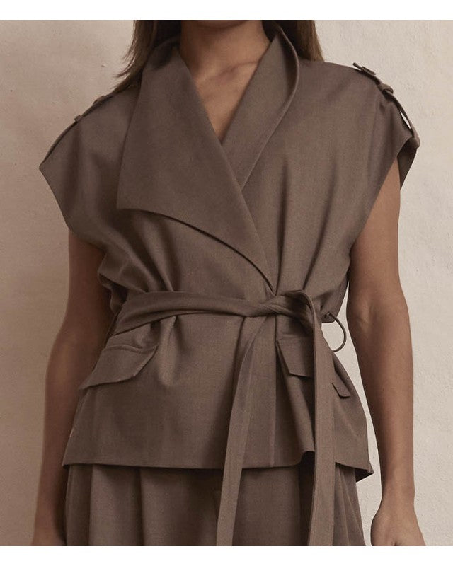 PBO Banmala Waitcoat - Sandstone