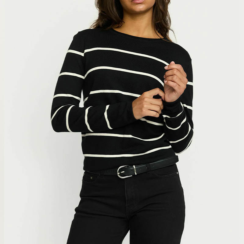 Soft Rebels SRmarla stripe Langærmet Bluse