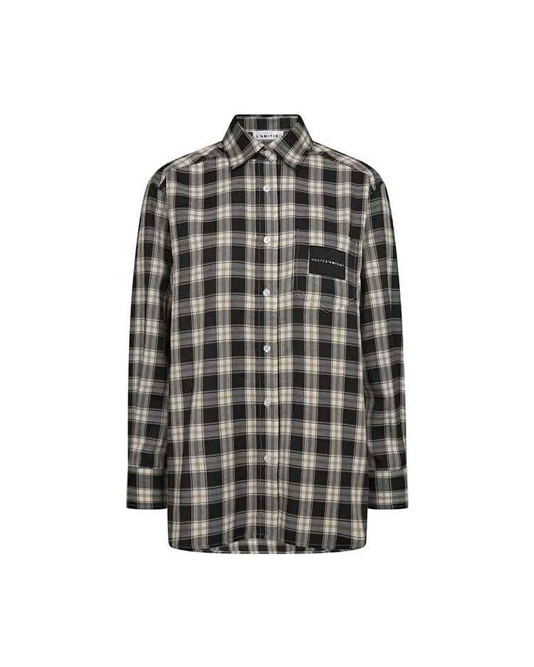 Haute L'amitie Early Haute Check Skjorte - Black Check