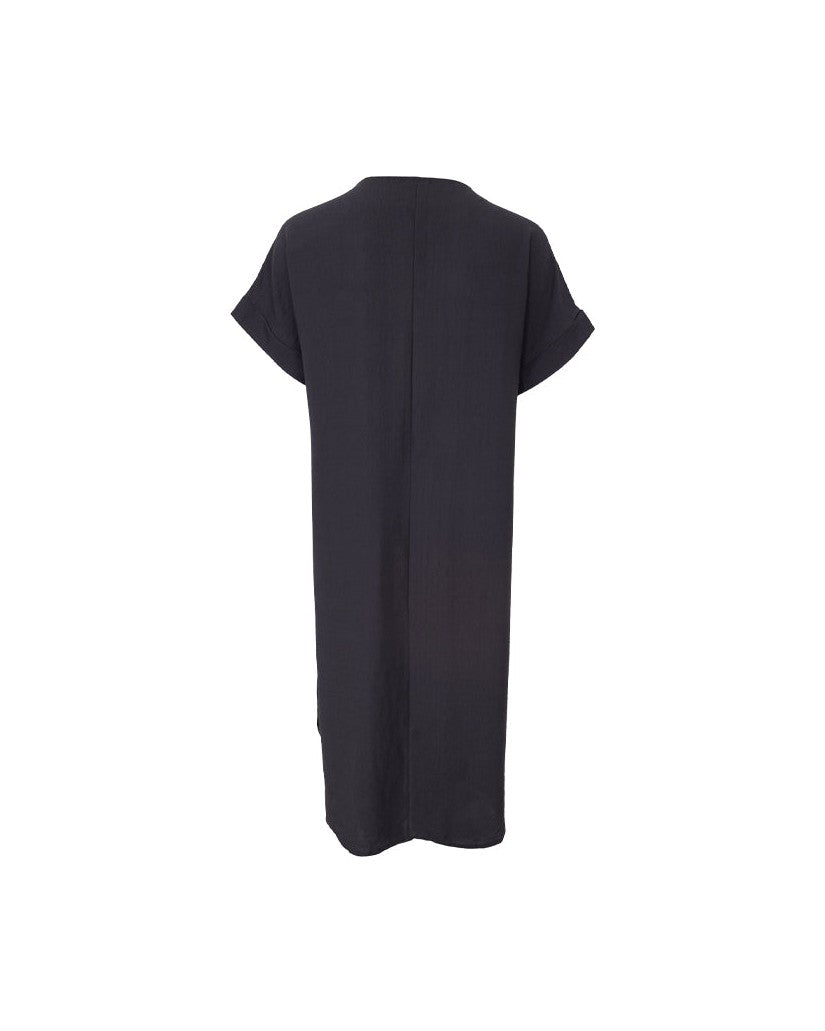 Black Colour Samos Kjole