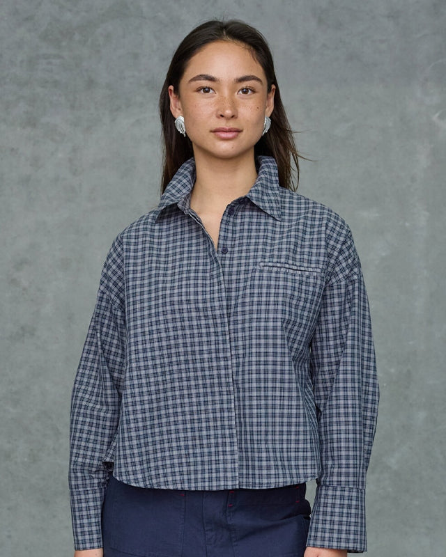 Love & Divine Love1495-2 Skjorte - Navy Check