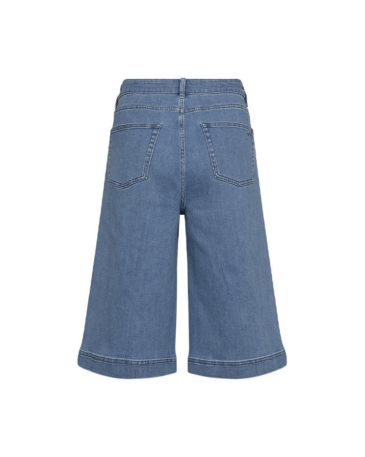 Ivy Cph Augusta Long Wash Garda Shorts - Denim Blue