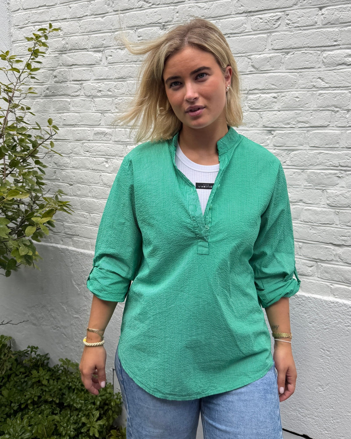 Copenhagen Luxe 1149 Skjorte - Grassgreen