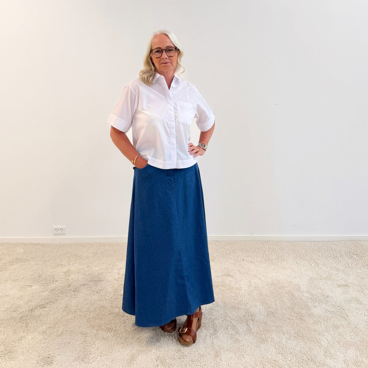 Amaze Cph Agnes Denimnederdel