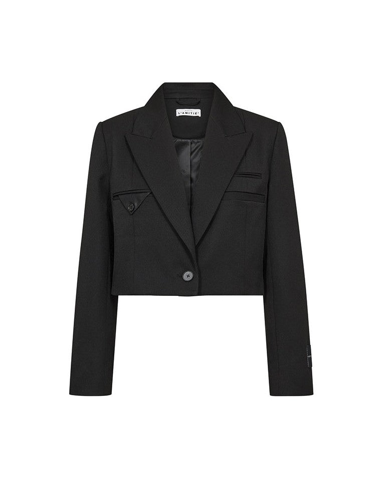 Haute L'amitie Premiere Crop Strap Blazer