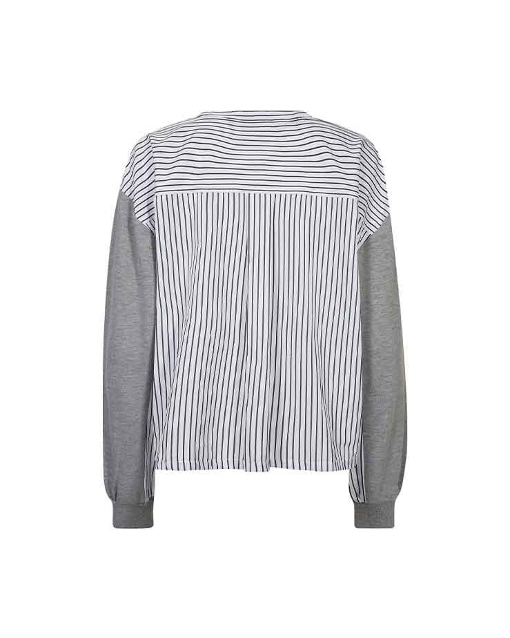 Gossia XeniaGO Sweat T-shirt - Dark Grey Melange