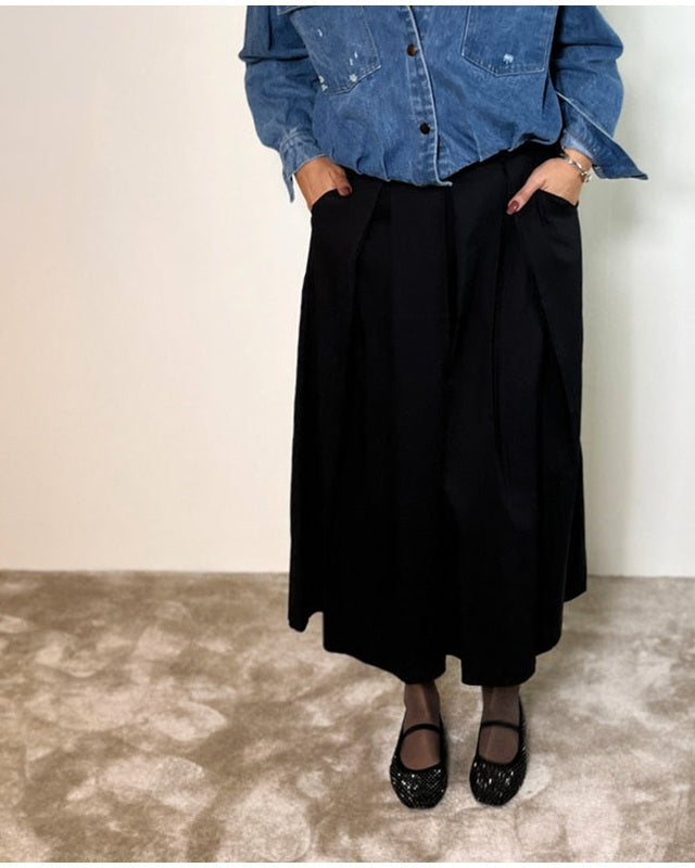 Co`couture Anya Pleat Nederdel