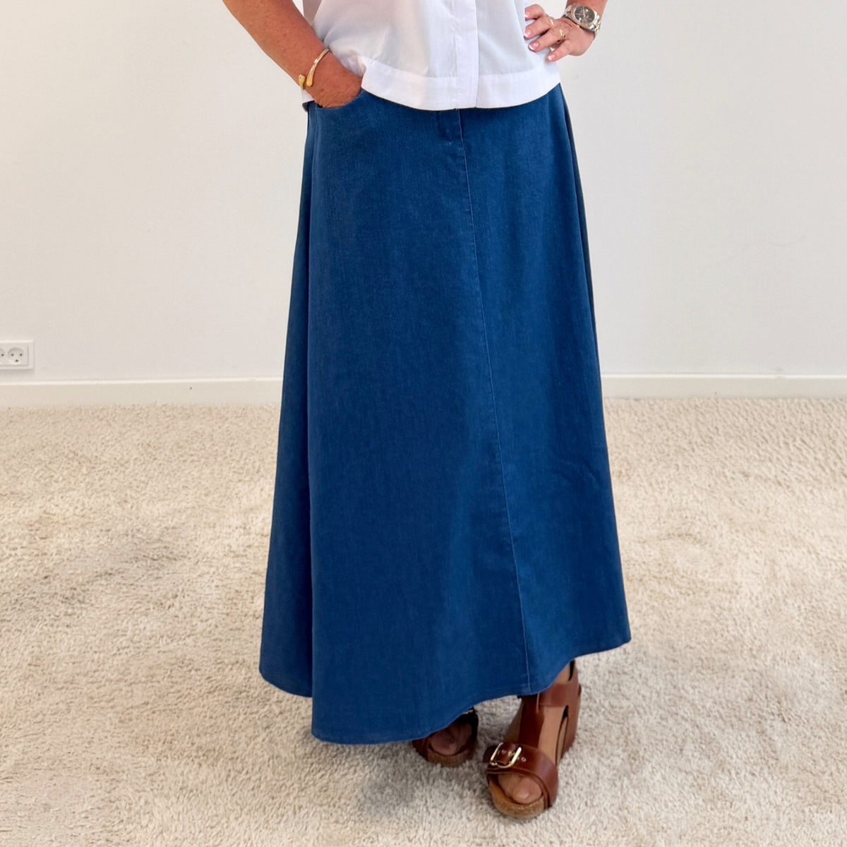 Amaze Cph Agnes Denimnederdel