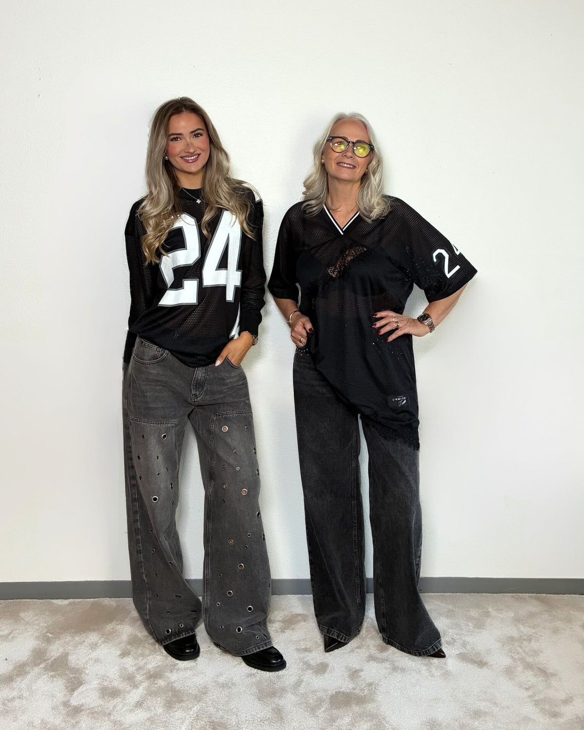 Haute L'amitié Drift Asym Lace T-shirt