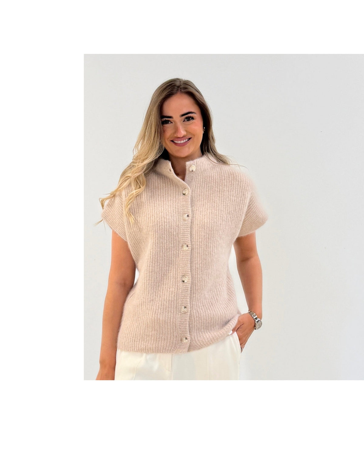 BTF Cashmere Raccoon Vest