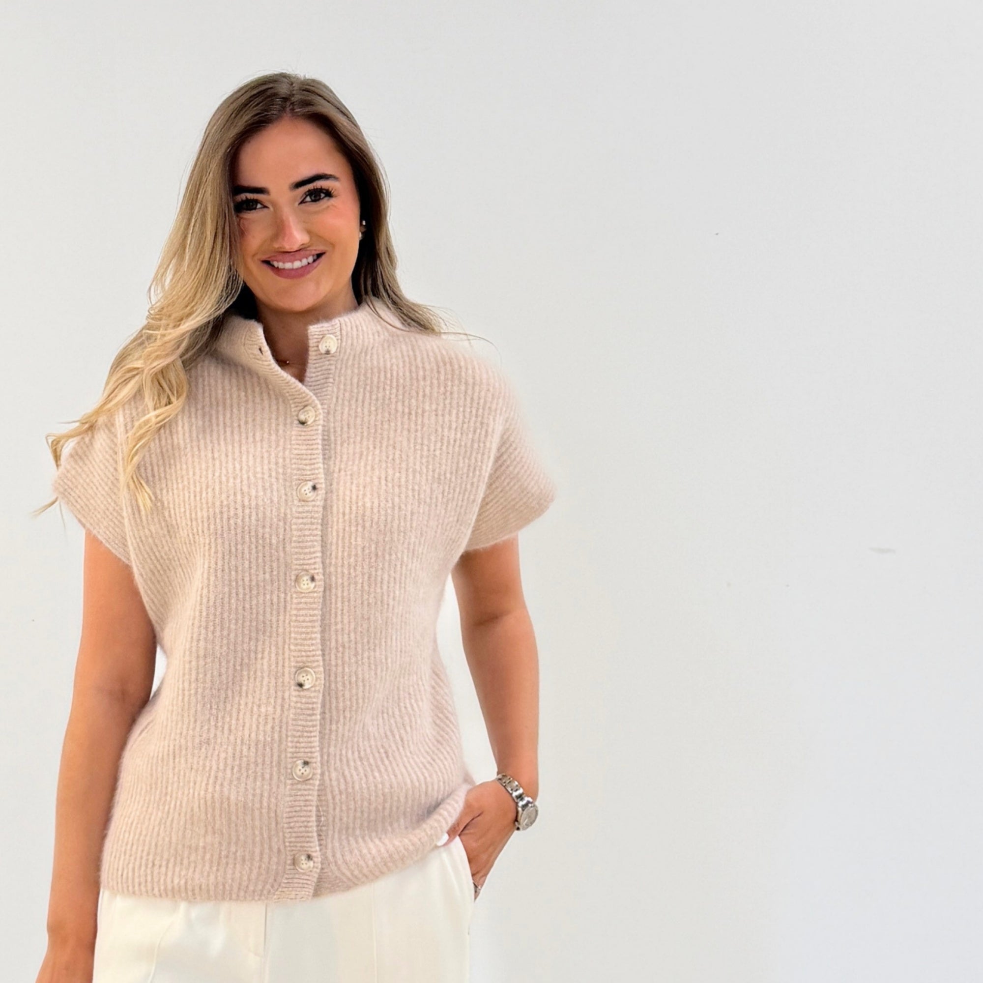 BTF Cashmere Raccoon Vest