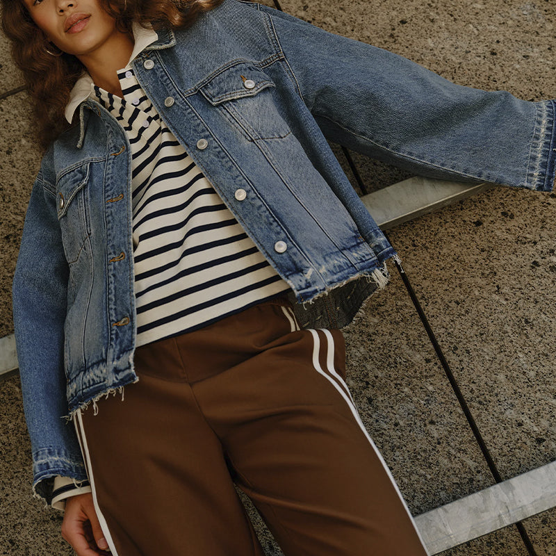 IVY CPH Boa Denimjakke