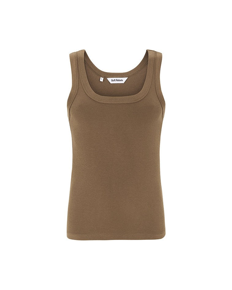 Soft Rebels SRFenja Tank Top - Bison