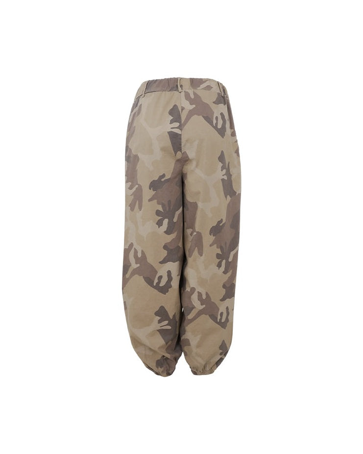 Black Colour BCAlly Ballon Bukser - Brown Camouflage