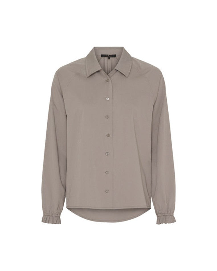 BTF-CPH Elina Bamboo Skjorte - Dark Taupe