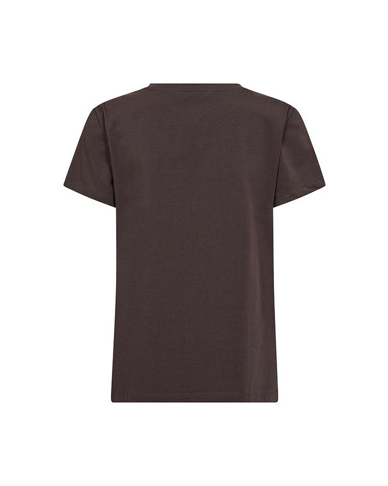 Co'couture Co'coutureCC T-shirt - Chocolate Plum