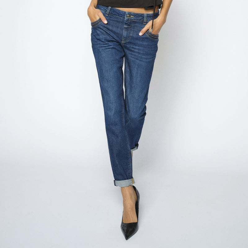 Mos Mosh MMNaomi Bran Jeans - Dark Blue