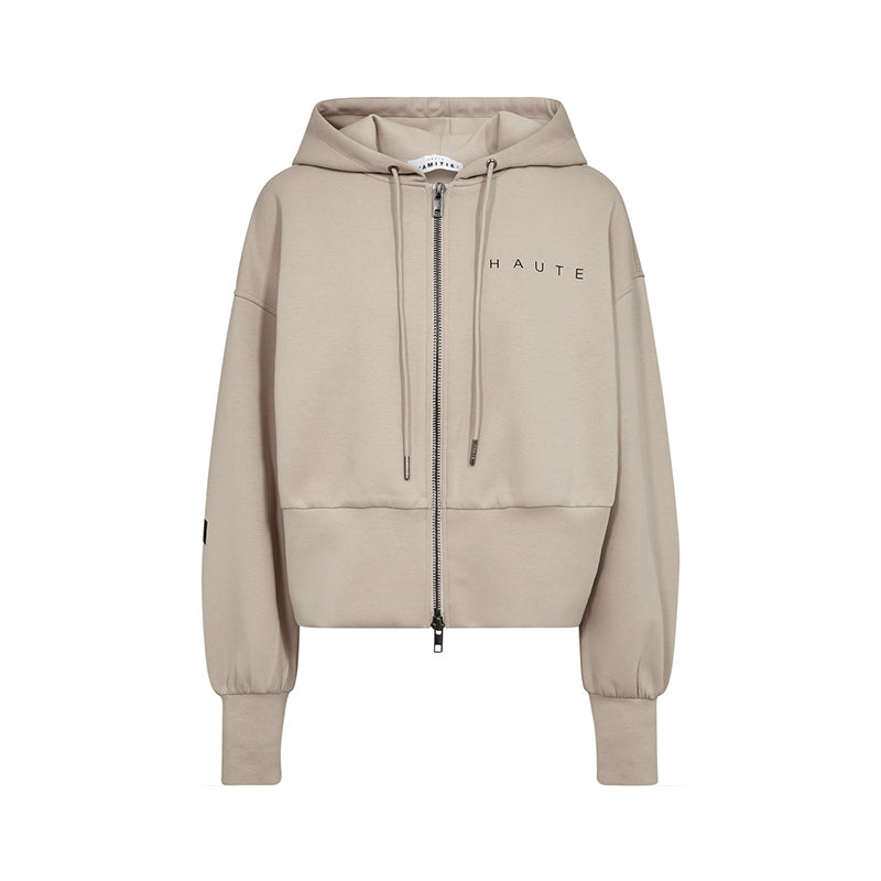 Haute L'amitie Maxi Split Zip Hoodie