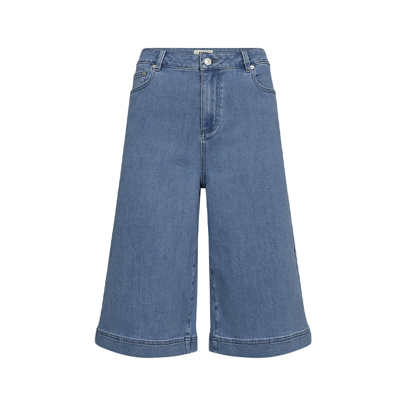 Ivy Cph Augusta Long Wash Garda Shorts - Denim Blue