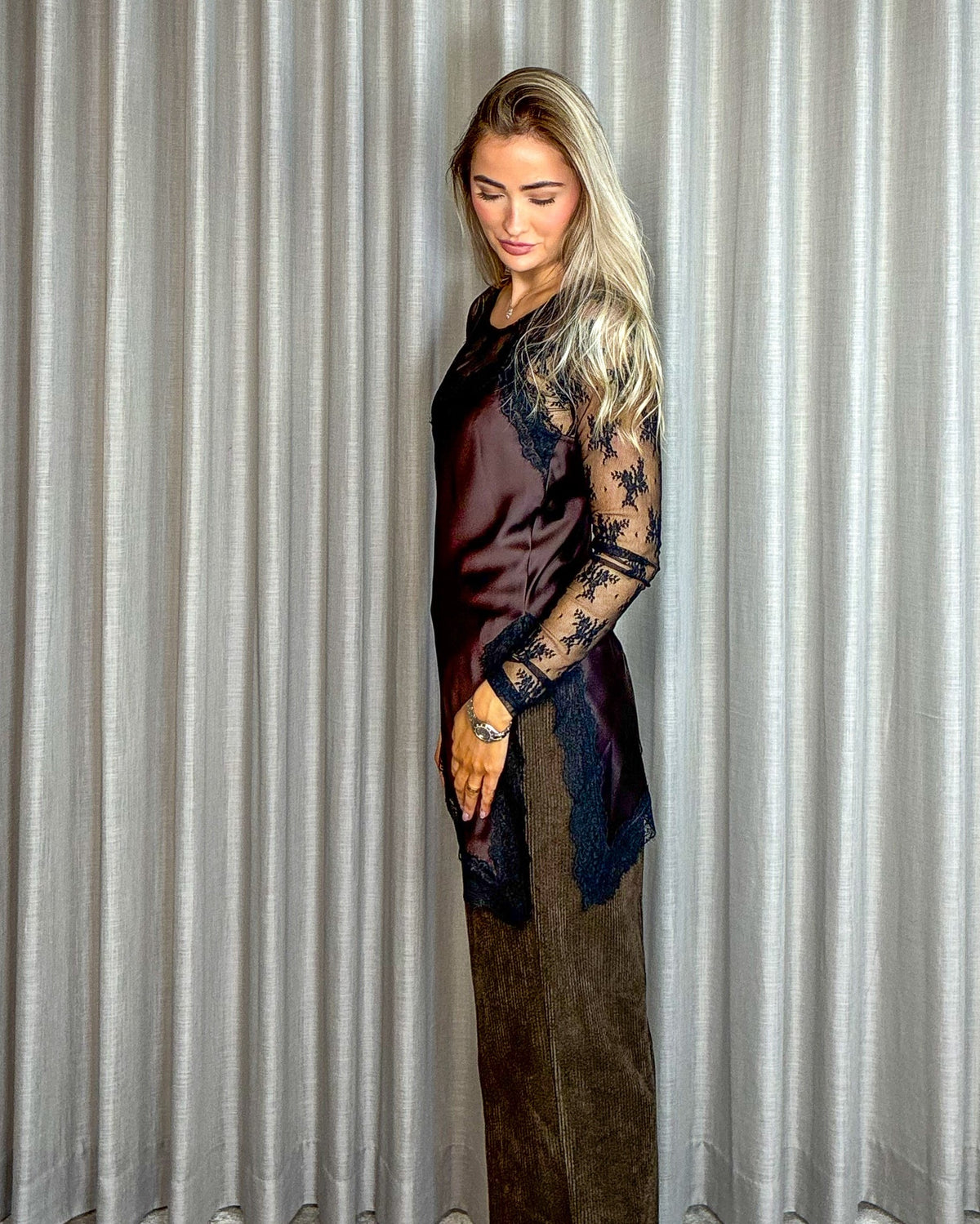 Imperial Tw91 Blonde Meshbluse