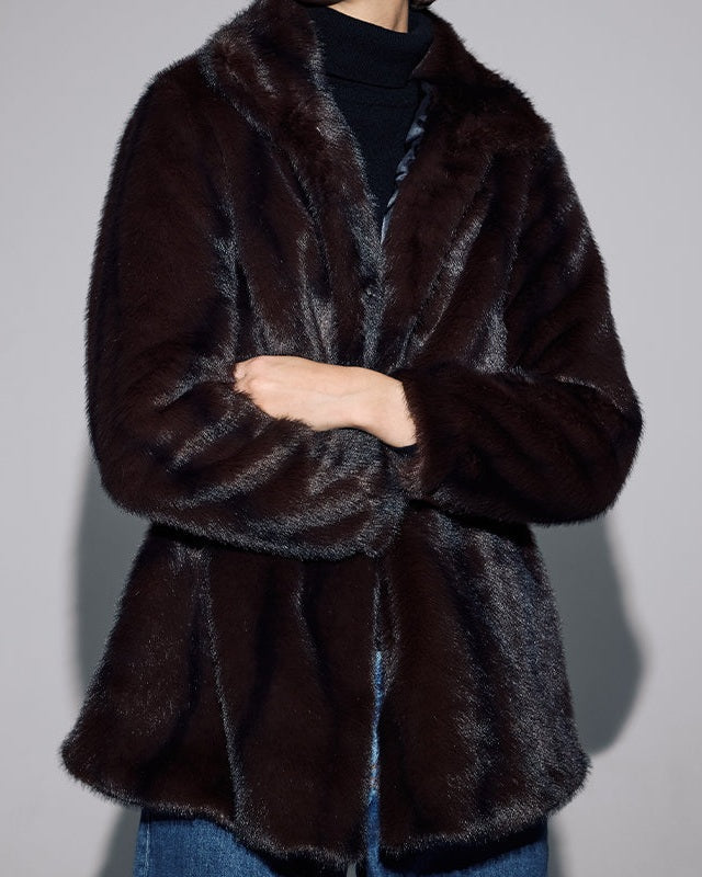 Notyz Monaco Frakke - Dark Brown