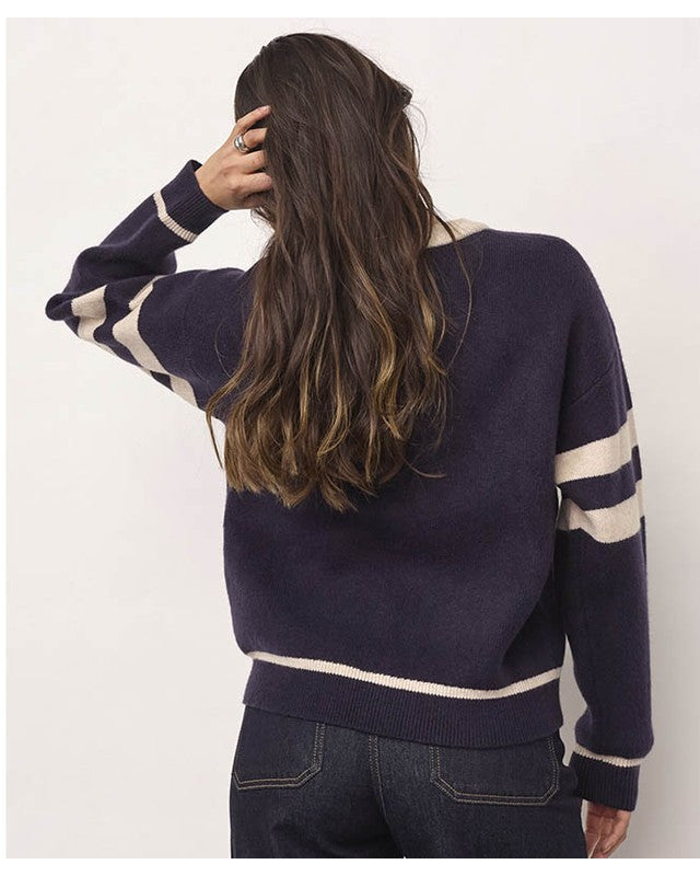 Co'couture RowCC Coco Logo Strik - Navy