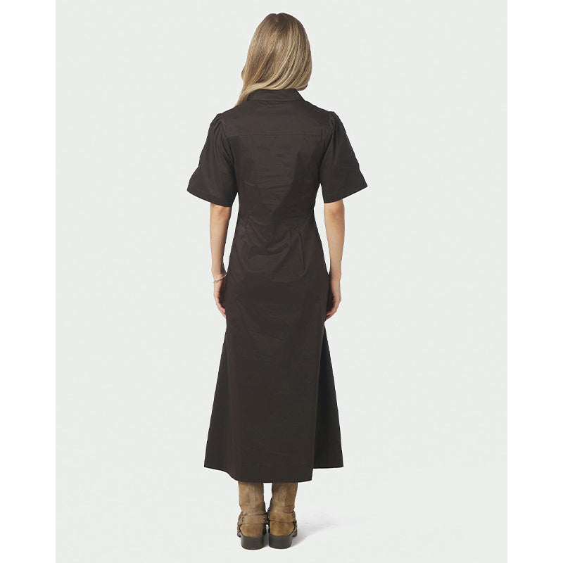 Neo Noir Baia Poplin Kjole